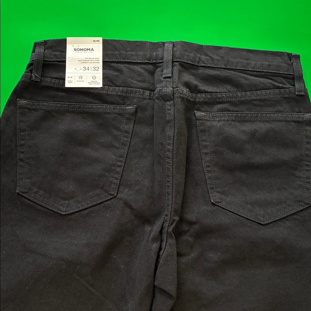 Sonoma - Slim  Fit Men’s Jeans (NWT) - Picture 2 of 8